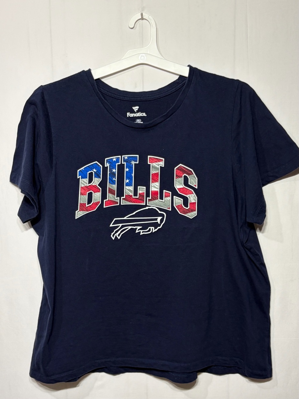 Fanatics Women’s Plus Size Buffalo Bills Navy T-Shirt